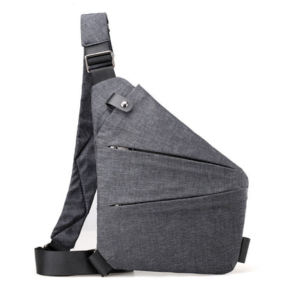 Chest Bag Men's Distinctive Shoulder Crossbody Bag Fashion Cross Bag Multifunctional Sports Fashion Underarm Bag Men's Chest Bag