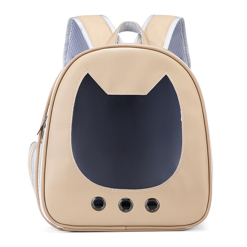Pet Supplies Cat Carrier Backpack, Space-Style Bag, Light Transparent Pet Carrier, Comfortable and Breathable Cat Backpack, Large Capacity