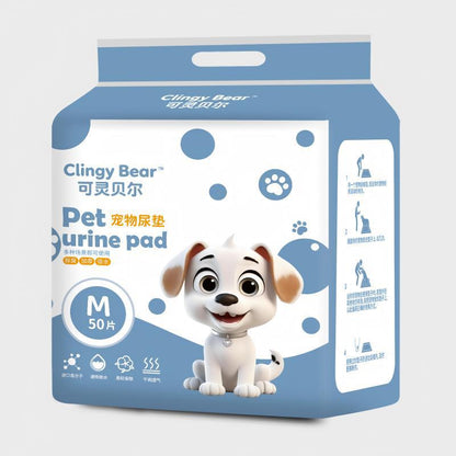 Pet Pee Pads, Thickened, Absorbent, Dry and Odor-Free, Suitable for Cats and Dogs, Disposable, Universal for Small Pets, Wholesale