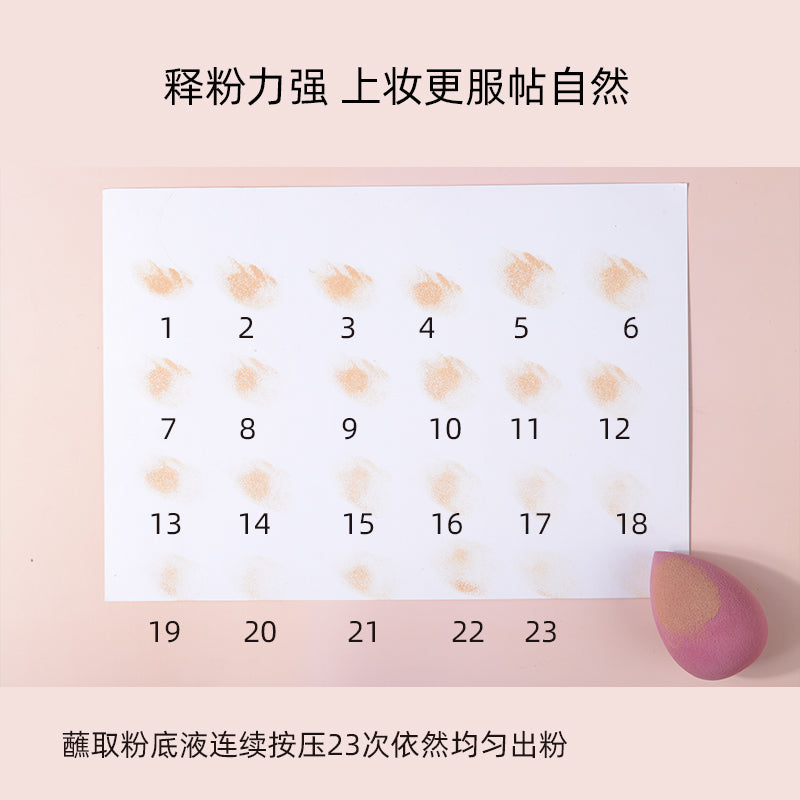 Li Jia's giant soft does not eat powder beauty makeup eggs send shelf makeup eggs dry and wet dual-use powder puff sponge makeup Foundation
