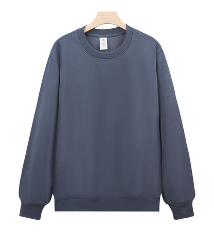 Cross-Border Heavy Sweatshirt with Logo Printed on It, Group Annual Meeting Cultural Shirt, Advertising Shirt Design, Velvet Round Neck Sweatshirt, Work Clothes