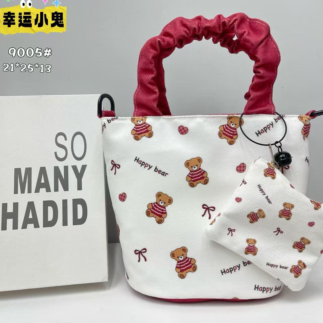New Girls Handbag Storage Bag Cute Lunch Box Bag Handbag Mother Bag Korean Cartoon Bag Hand Bag