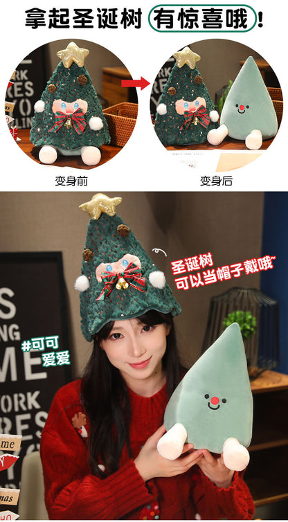 Santa Claus Series Doll Plush Toy Elk Doll Rag Doll Large Christmas Ornaments Gift Decoration
