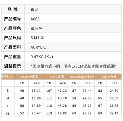 Foreign Trade Amazon Autumn and Winter Niche Design Knitwear for Women European and American Christmas Tree Knitwear Pullover Little Snowman Thick Knitwear