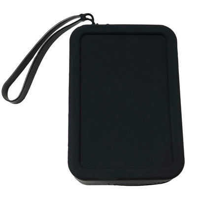 Silicone Rectangular Coin Purse Thickened Small Bag Coin Internet-famous Key Case Headset Storage Certificate Multi-purpose Bag