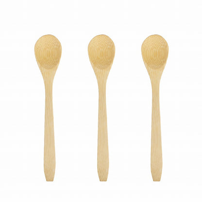 Manufacturer Supplies Food-Grade Bamboo Spoons, Long-Handled Household Spoons, Bamboo Honey and Jam Spoons, Biodegradable and Reusable