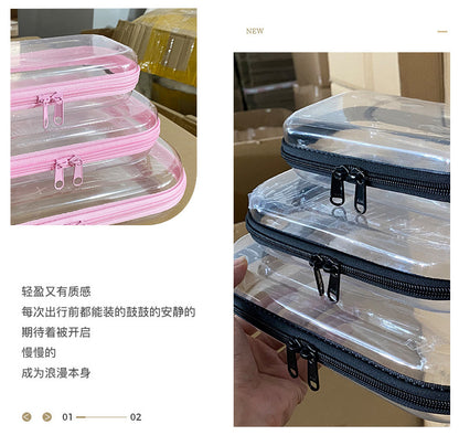 Popular Pet Storage Box, Large-Capacity Travel Storage Bag, Multi-Purpose Three-Piece Set, Toiletry Bag, Cosmetics Storage Bag