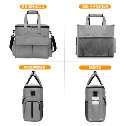 Large-Capacity Dog Food and Cat Food Backpack, Pet Travel Bag, Foldable Snack Bag, Dog Bag, Cat Bag, Portable Cross-Body Bag