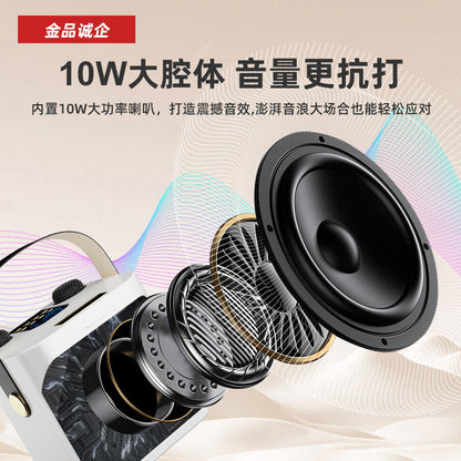 Cross-Border S882 Outdoor Karaoke Bluetooth Speaker High Volume Ys203 Home Wireless Microphone All-In-One Small Speaker