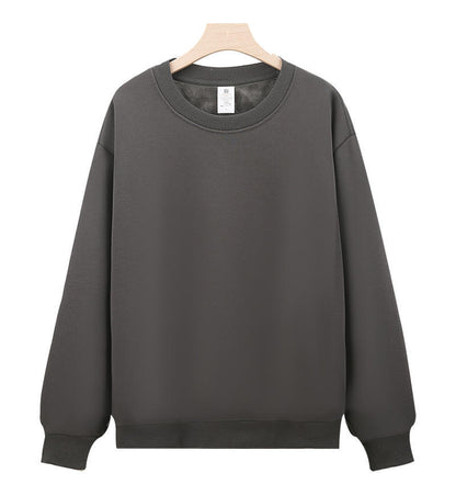 Cross-Border Heavy Sweatshirt with Logo Printed on It, Group Annual Meeting Cultural Shirt, Advertising Shirt Design, Velvet Round Neck Sweatshirt, Work Clothes