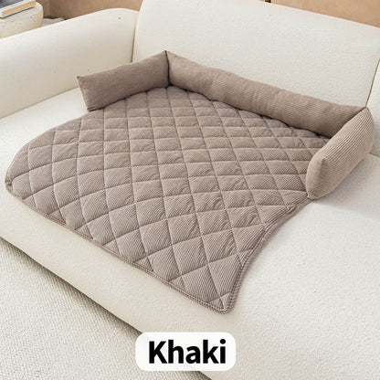 Cross-Border Hot-Selling Anti-Scratch Pet Mat, New Plush Thickened Non-Slip Sofa Dog Bed, Pet Supplies