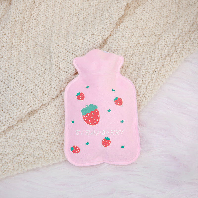 Hot Water Bag Water Filling Cute Mini Large Hand Warmer Hot Compress Warm Water Bag for Belly small size Water Filling for Students