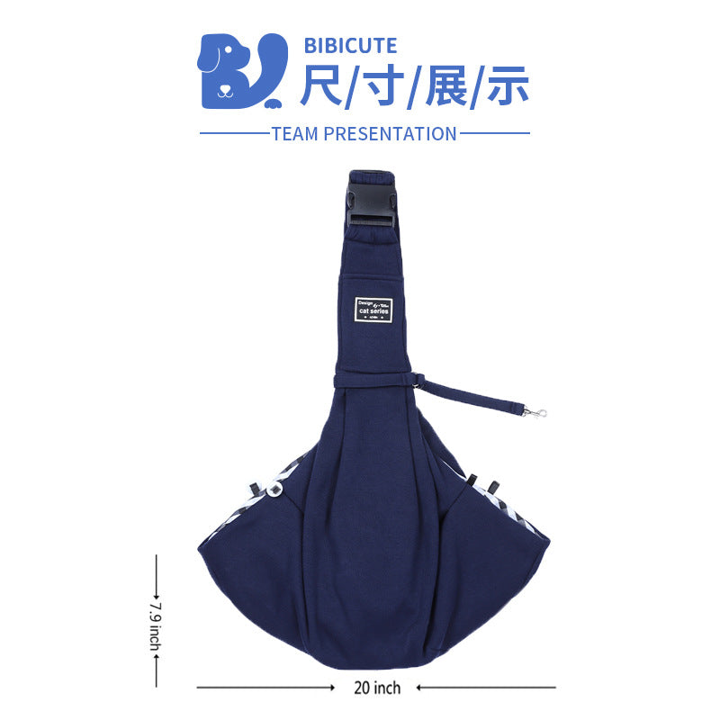New Amazon Folding Dog Backpack Breathable Pet Outgoing Bag Pet Bag Shoulder Crossbody Cat Bag Wholesale