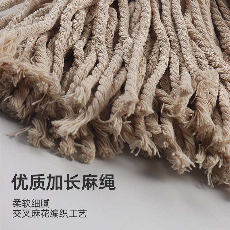 Factory supply 250g cotton mop head round head thread cotton mop various specifications cotton mop accessories