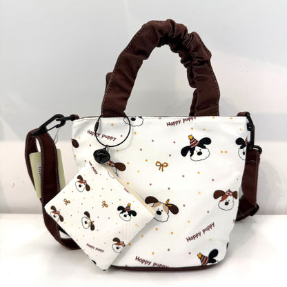 New Girls Handbag Storage Bag Cute Lunch Box Bag Handbag Mother Bag Korean Cartoon Bag Hand Bag