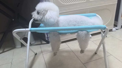 Cat Bathing Stand, Nail Clipping Holder, Anti-Scratch and Anti-Bite Pet Grooming Hammock for Small Dogs, Dog Bathing Tool