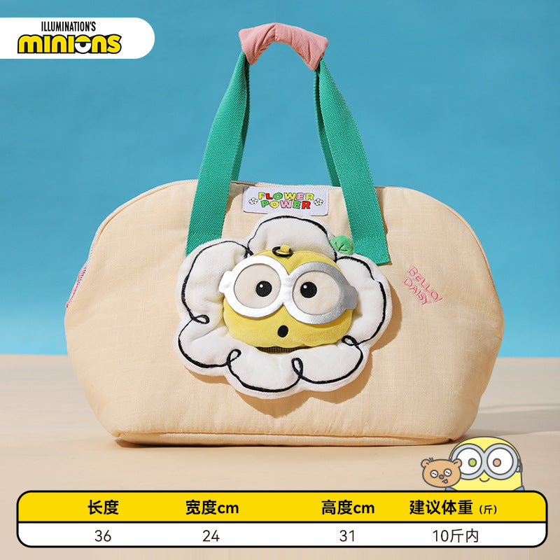 Minions Minion Pet Backpack Cat Outing Bag Pet Small and Medium-Sized Dog Outing Portable Dog Backpack