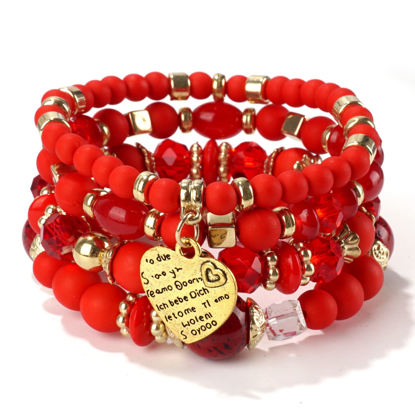 European and American Cross-Border Hot-Selling New Bohemian Bracelets Creative Tassel Multi-Layer Beaded Bracelets Fashion Jewelry