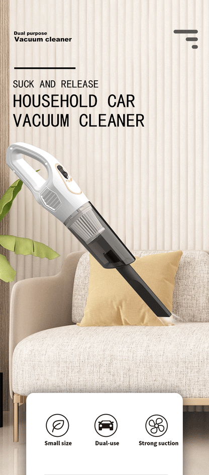 Cross-border vacuum cleaner S9D small household large suction cleaner car wireless portable handheld vacuum cleaner