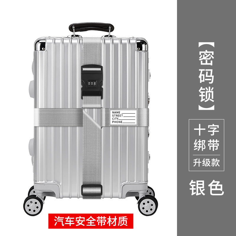 Trunk strap cross packing belt safety fixing consignment travel box protection tightening reinforcement belt binding rope