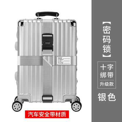 Trunk strap cross packing belt safety fixing consignment travel box protection tightening reinforcement belt binding rope