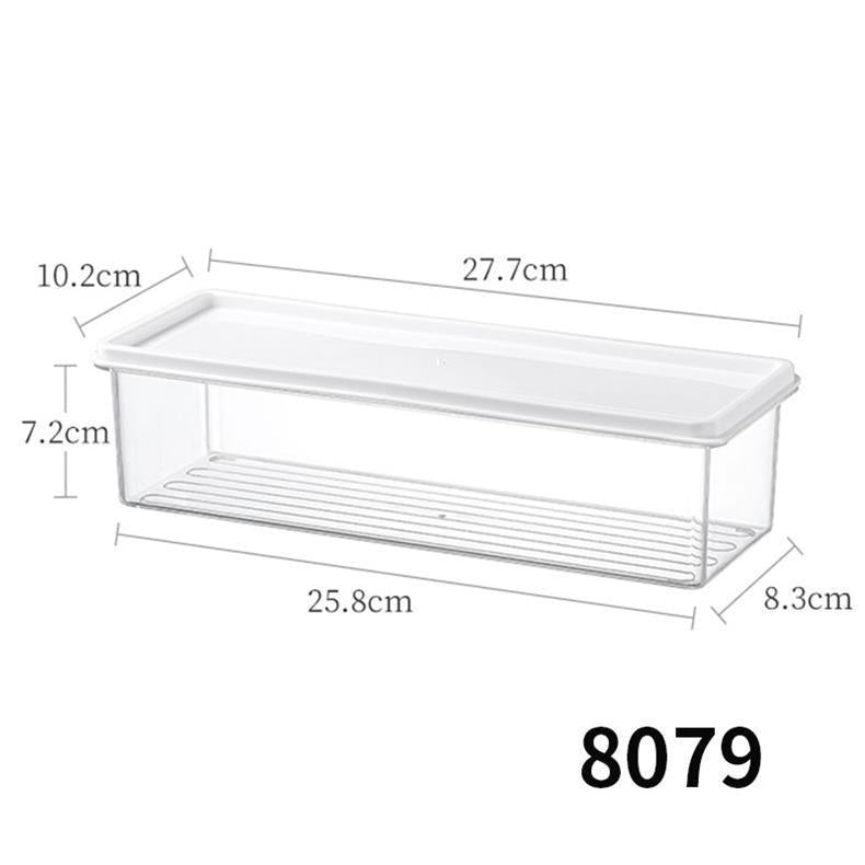 Storage box with lid storage box transparent acrylic kitchen cosmetics sundries station snacks toys clothes books
