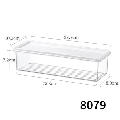 Storage box with lid storage box transparent acrylic kitchen cosmetics sundries station snacks toys clothes books