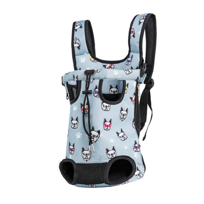 Amazon Dropshipping Pet Chest Bag, Portable Cat and Dog Pet Backpack, Oxford Cloth Pet Bag