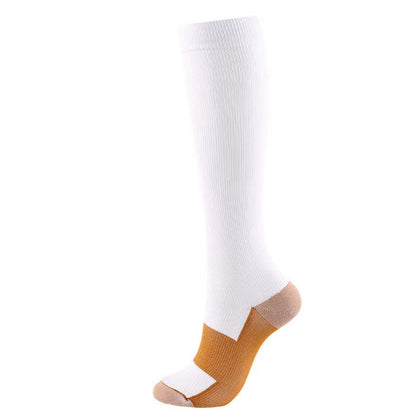 Cross-border calf compression socks sports stockings Amazon compression socks European and American pressure calf socks riding thin leg socks