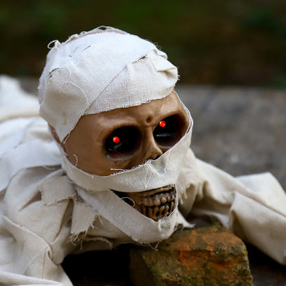 Halloween New Product Electric Crawling Ghost Decoration Props Toy Ornaments Cross-Border Horror Props Pumpkin Lantern