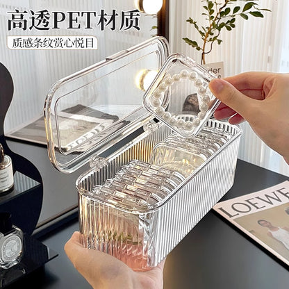 Bracelet Storage Box Transparent Anti-Oxidation Portable Crystal Bracelet Jewelry Special Bracelet Jewelry Box