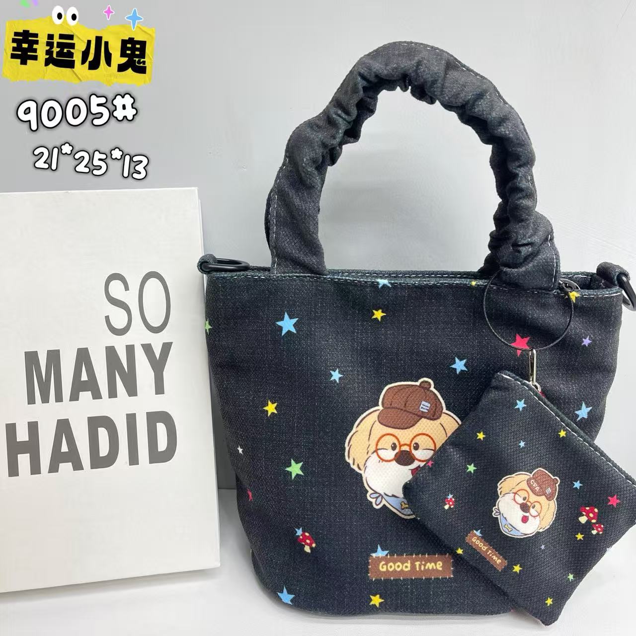 New Girls Handbag Storage Bag Cute Lunch Box Bag Handbag Mother Bag Korean Cartoon Bag Hand Bag