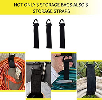 Cross-Border Rv Outdoor Hose Bag, Outdoor Travel Waterproof Hose Storage Bag, Dustproof Storage Bag for Wires and Miscellaneous Items