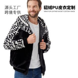 Haining Spring and Autumn New Leather Jacket Single Lined Leather Jacket Women's Short Slim Motorcycle Women's Short Leather Jacket C2707