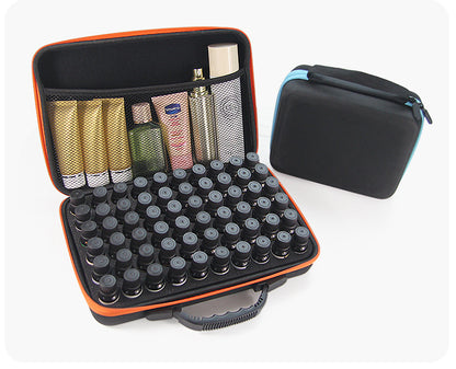 Wholesale 30/60 10ml portable EVA essential oil bag portable large capacity shockproof essential oil bottle storage bag