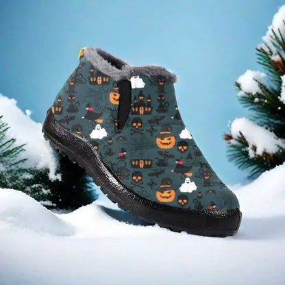 Cross-Border Large Size 36-47 Cotton Boots Soft Sole Waterproof Old Beijing Cotton Shoes Snow Boots Amazon Temu Dropshipping