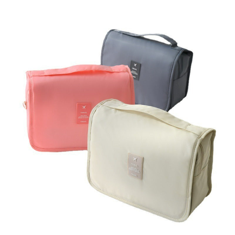 Light luxury ins style waterproof portable cosmetic bag simple clothing Travel large capacity toiletries storage bag wholesale
