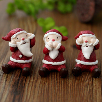 Christmas Decorations Christmas Tree Ornaments Decorative Props Scene Layout Simulation Elk Doll Christmas Ornaments
