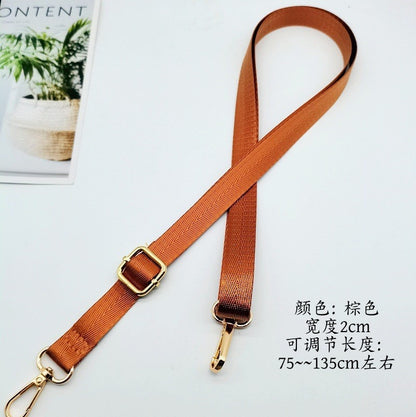 Solid Color Bag Shoulder Strap Crossbody Bag with Adjustable Shoulder Strap Fashionable All-match Long Strap Bag Accessories in stock Wholesale