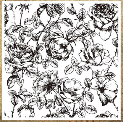 Halloween Decorations Amazon Best-Selling Skull Series Transparent Seal Handbook Decoration Scrapbook Creative Retro