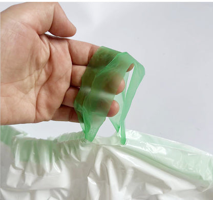 Disposable Cat Litter Bags for Smart Cat Litter Boxes, Large Garbage Bags, Extra Thick, Portable Waste Collection