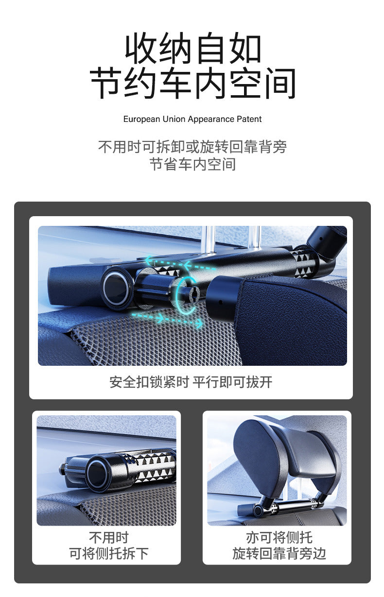 New Universal Car Cartoon Pillow Neck Pillow Breathable Car Seat Headrest Pillow Car Interior Supplies