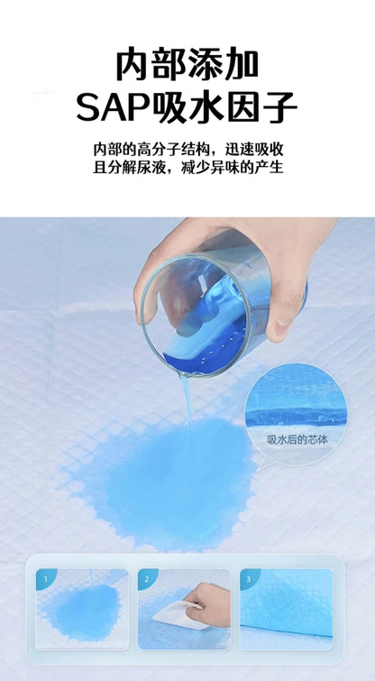 Wholesale pet urine pads, thickened deodorizing dog urine pads, small pet disposable absorbent pads, disposable diapers