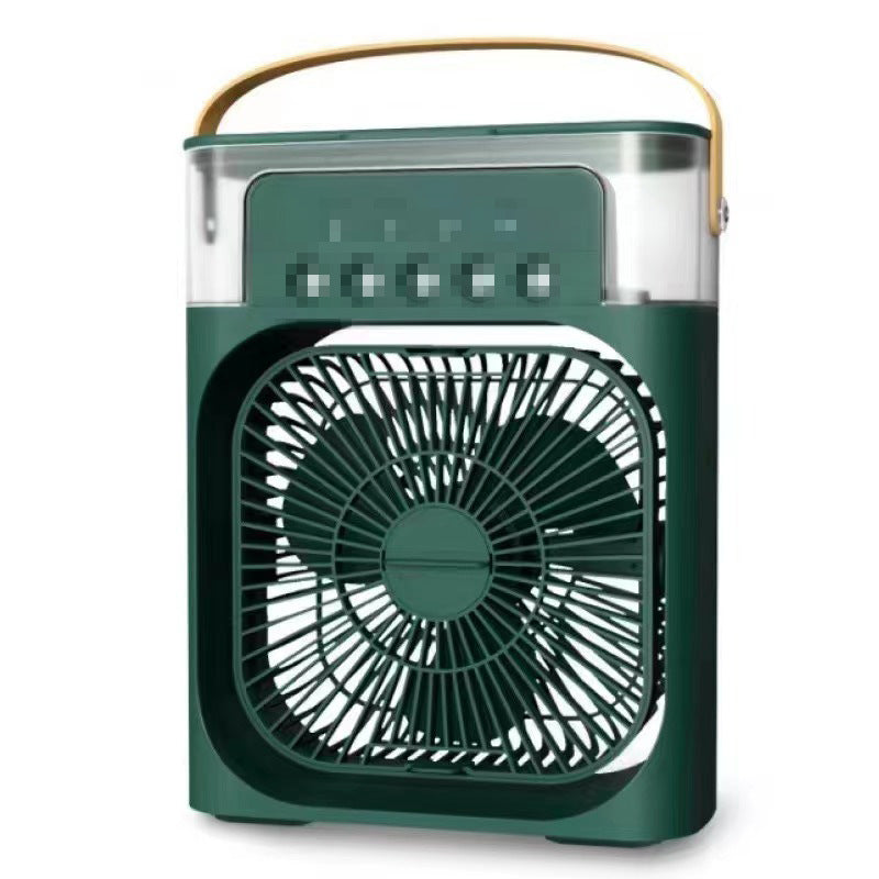 Five-Hole Spray Fan Household USB Multifunctional Office Desktop Atomizing Humidifier Air Cooler