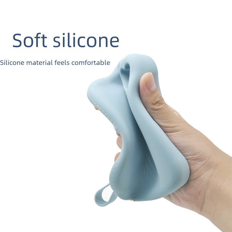 in stock new silicone coin purse key card storage bag waterproof and dustproof storage bag pet snack bag