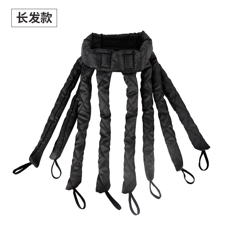 Detachable Velcro Eight-Claw Curling Iron Factory Sleep Headband for Big Waves, Heat-Free, No Hair Damage, Lazy Sponge Curler