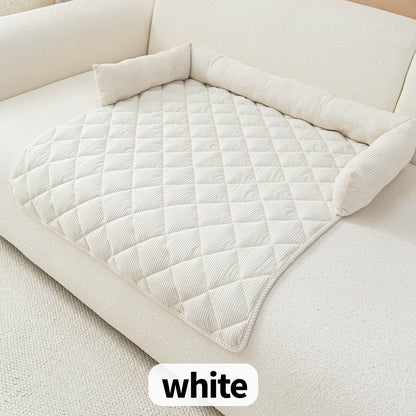 Cross-Border Hot-Selling Anti-Scratch Pet Mat, New Plush Thickened Non-Slip Sofa Dog Bed, Pet Supplies