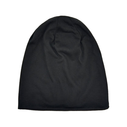 Cross-Border New Style Solid Color Slouchy Beanie, Popular Double-Layer Pullover Hat, Thin Postpartum Hat, Cold Weather Hat Wholesale