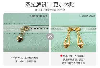 Cross-Border Popular Dopamine Makeup Bag, Portable Travel Toiletry Storage Bag, Clutch Bag, Waterproof Makeup Storage Bag