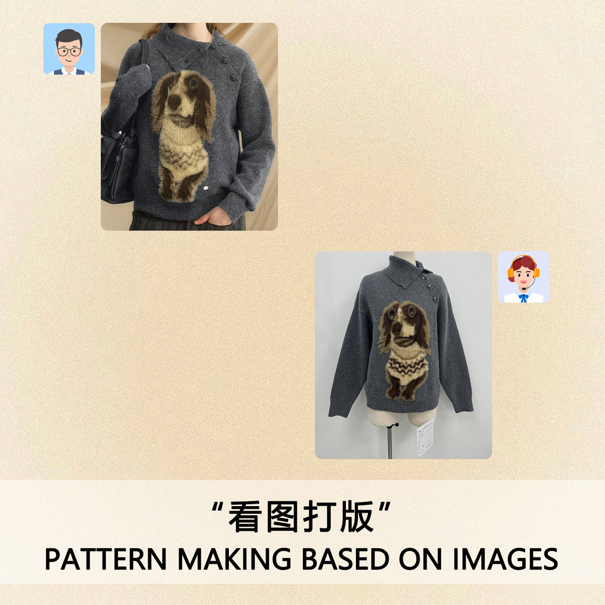 2025 Autumn and Winter European and American Christmas Pullover Jacquard Sweater Christmas Elk Snowflake Element Round Neck Knitted Couple Outfit